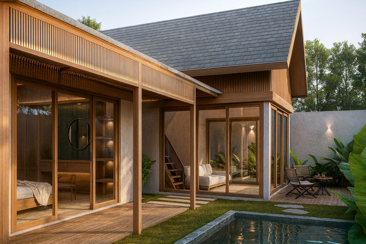 Villa Cantik Di Jalan Kaliurang km 11 View Sawah & Gunung Merapi Jogja - Property listing thumbnail