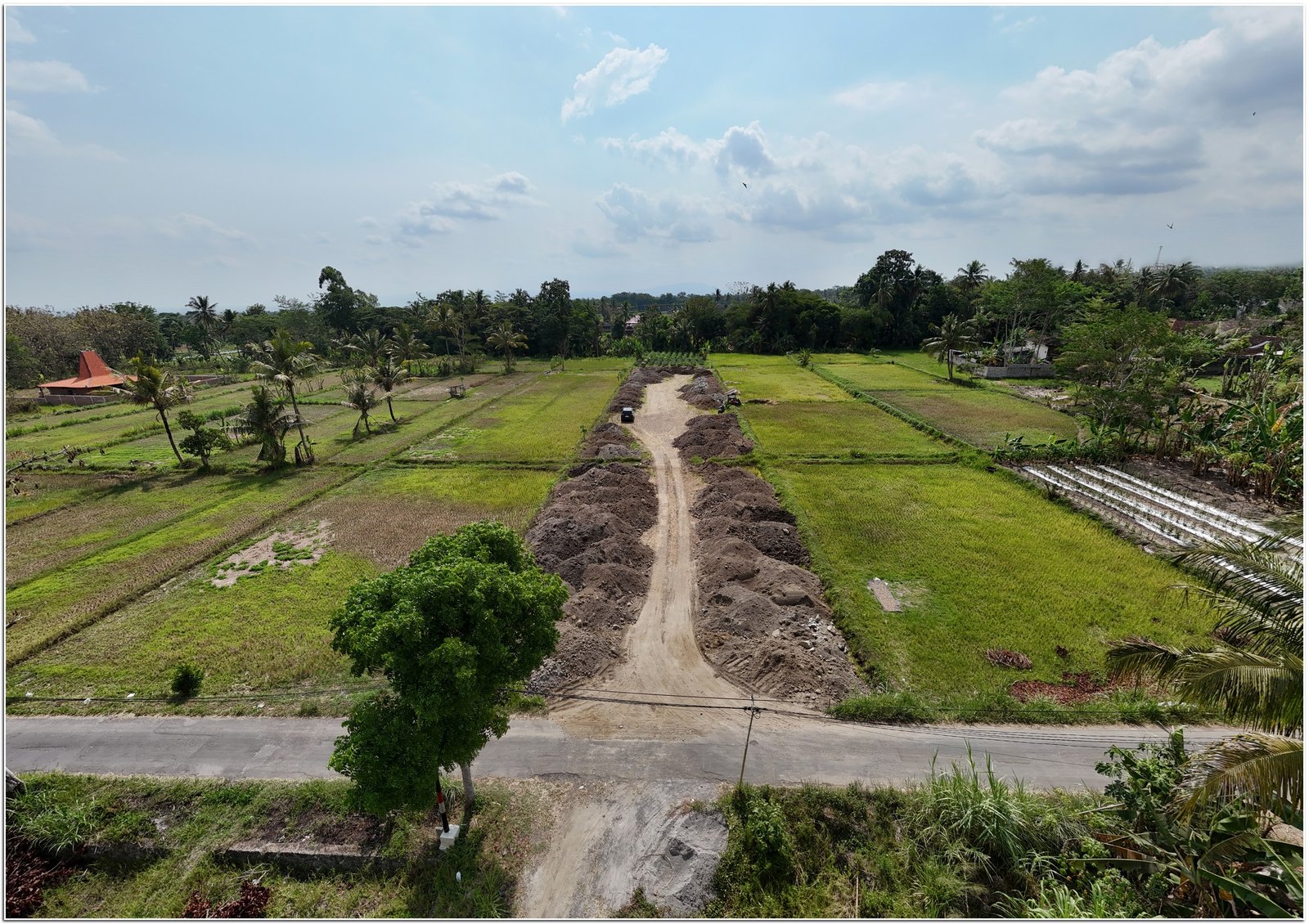 Tanah SHM di Ngaglik Sleman, view Merapi, dekat Kampus UII, cocok untuk Rumah Villa - Property listing thumbnail