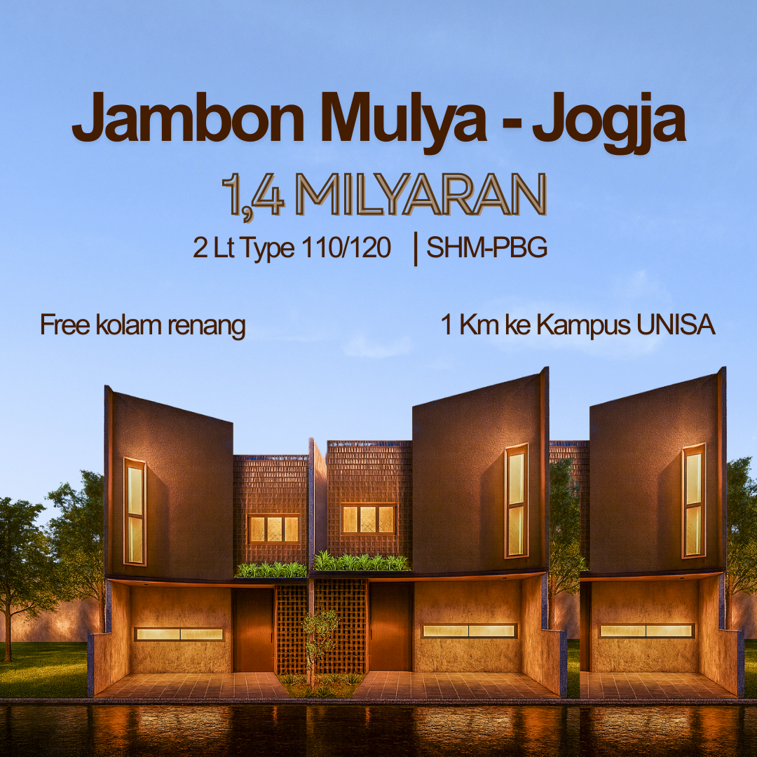 Rumah Dalam Ringroad jambon 2 tingkat Free kolam Renang - Property listing thumbnail