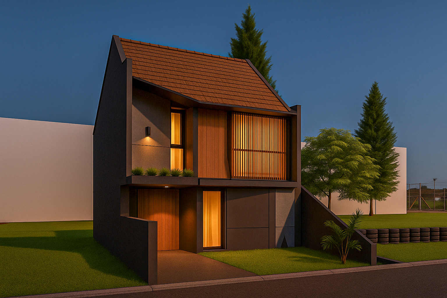 Rumah Tropis Modern Sleman – Free Kolam Renang Pribadi - Property listing thumbnail